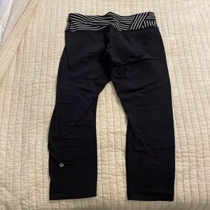 Lululemon Wunder Under Cropped Legging